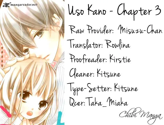 Uso Kano Chapter 3 page 1