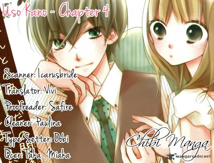 Uso Kano Chapter 4 page 1