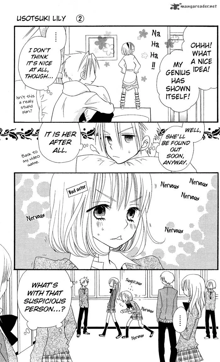 Usotsuki Lily Chapter 10 page 14