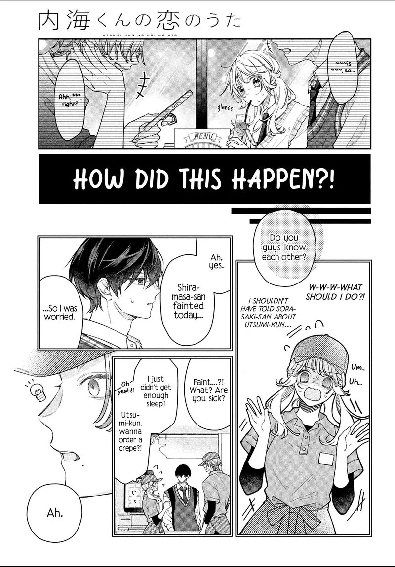 Utsumi-kun no Koi no Uta Chapter 10 page 4