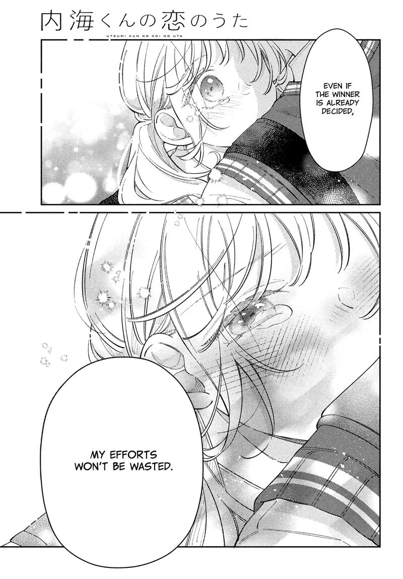 Utsumi-kun no Koi no Uta Chapter 10 page 39