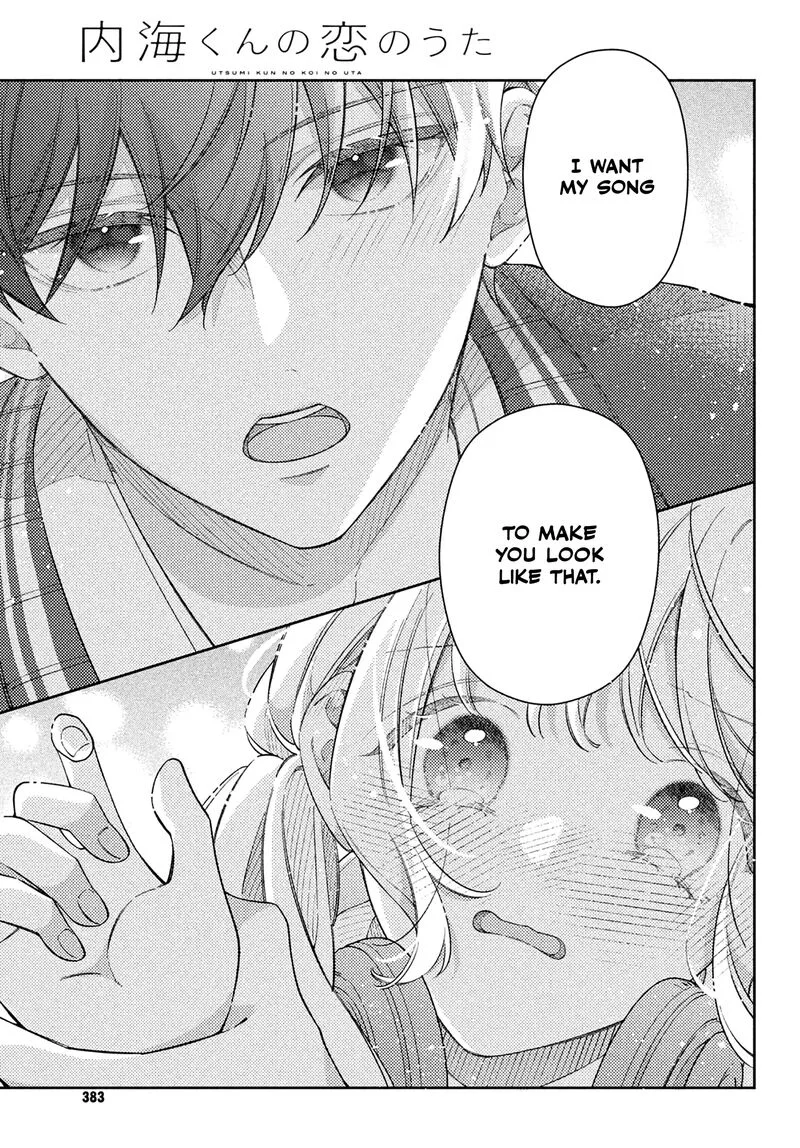 Utsumi-kun no Koi no Uta Chapter 11 page 34