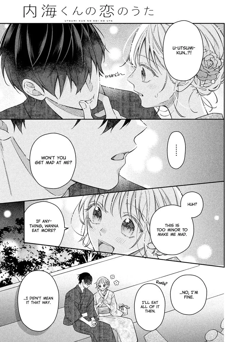 Utsumi-kun no Koi no Uta Chapter 15 page 22