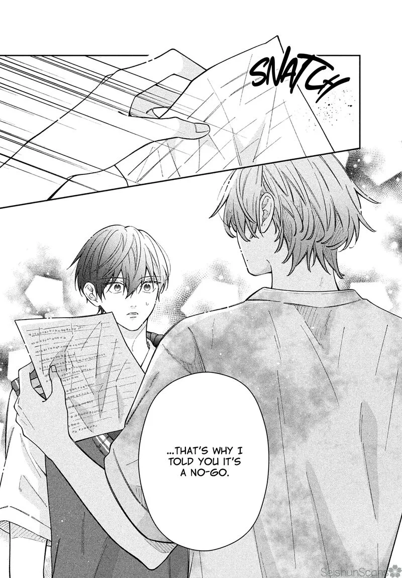 Utsumi-kun no Koi no Uta Chapter 16 page 36