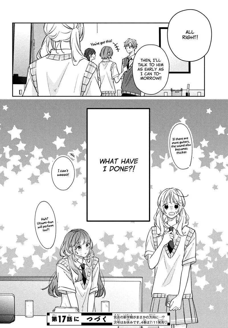 Utsumi-kun no Koi no Uta Chapter 16 page 43