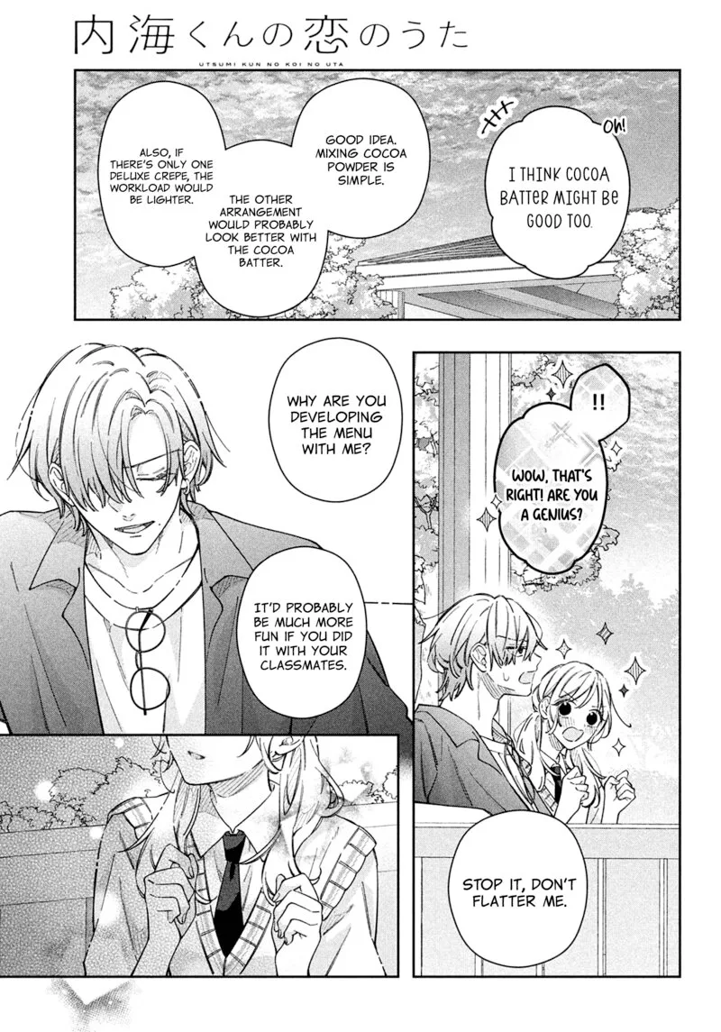 Utsumi-kun no Koi no Uta Chapter 18 page 21