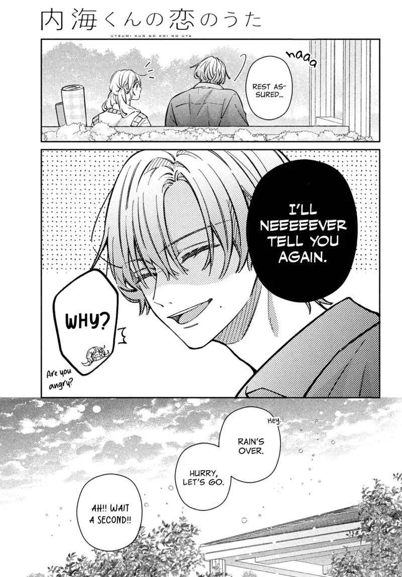 Utsumi-kun no Koi no Uta Chapter 18 page 38