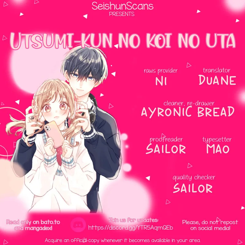 Utsumi-kun no Koi no Uta Chapter 2 page 1