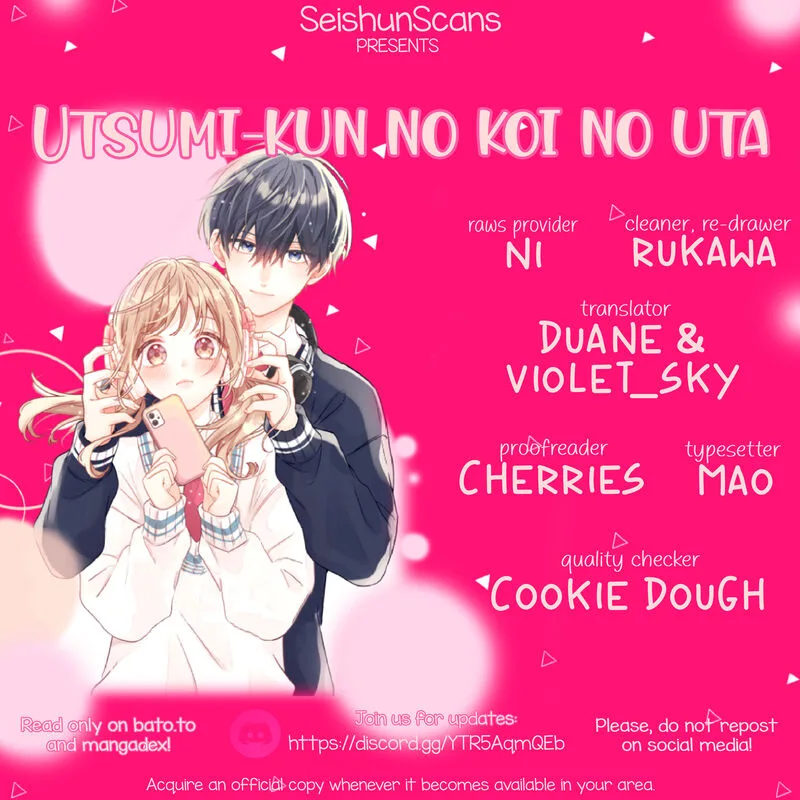 Utsumi-kun no Koi no Uta Chapter 3 page 1