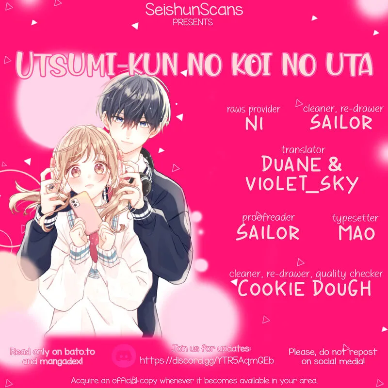 Utsumi-kun no Koi no Uta Chapter 4 page 1
