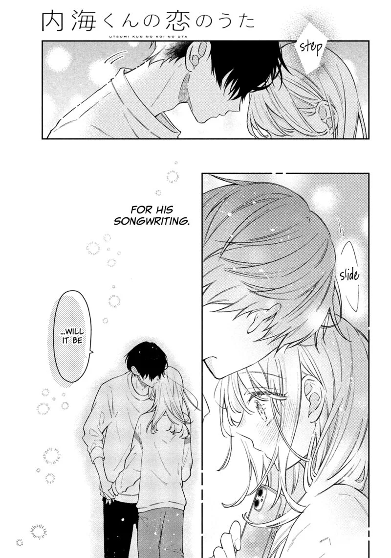 Utsumi-kun no Koi no Uta Chapter 4 page 39