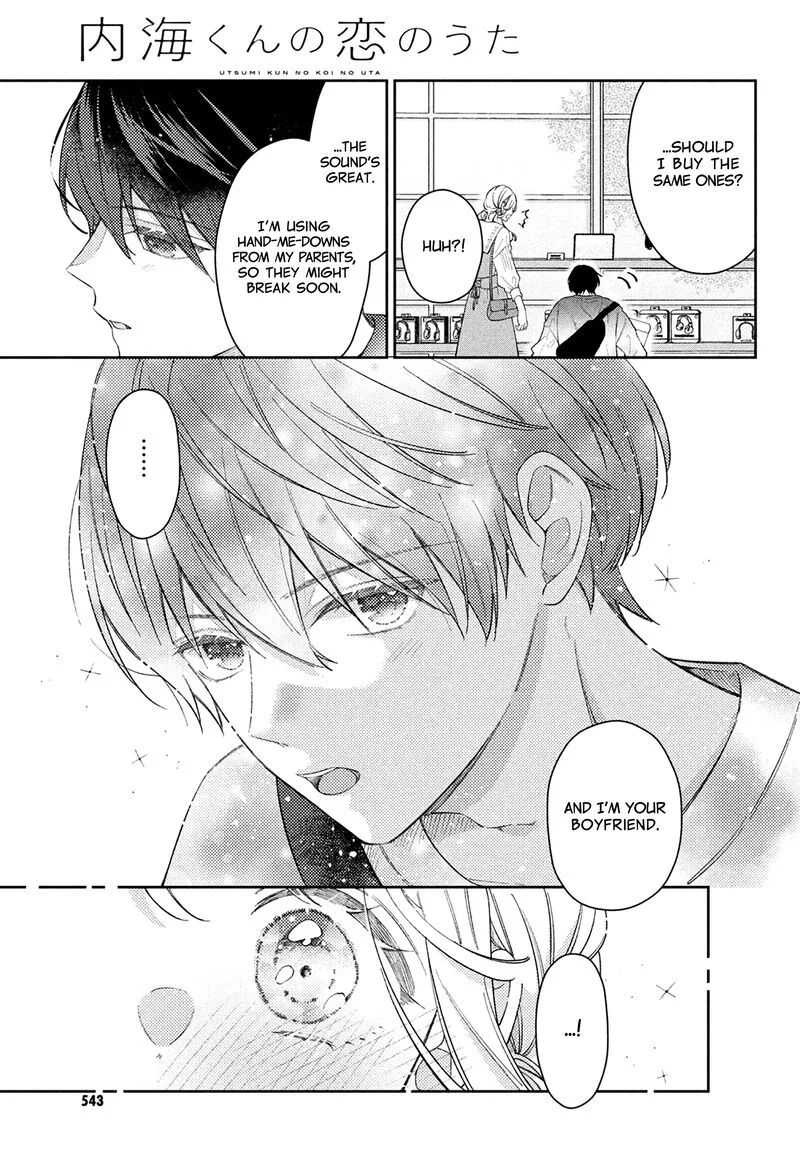 Utsumi-kun no Koi no Uta Chapter 6 page 30