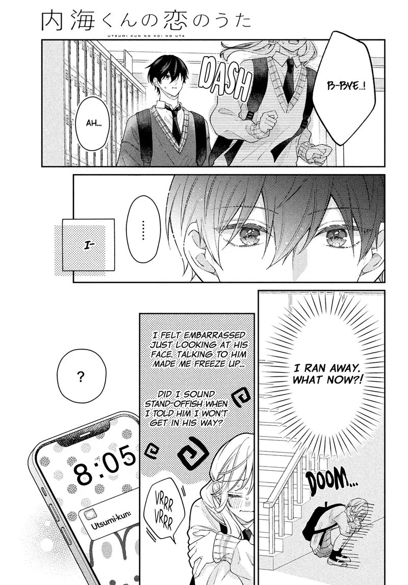 Utsumi-kun no Koi no Uta Chapter 8 page 10