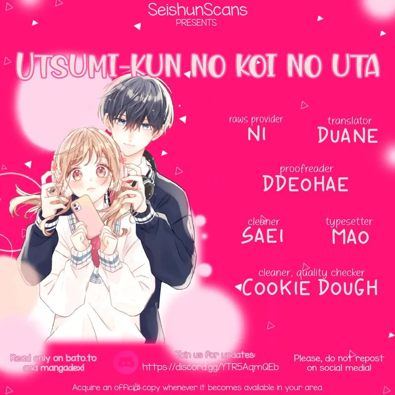 Utsumi-kun no Koi no Uta Chapter 9 page 1