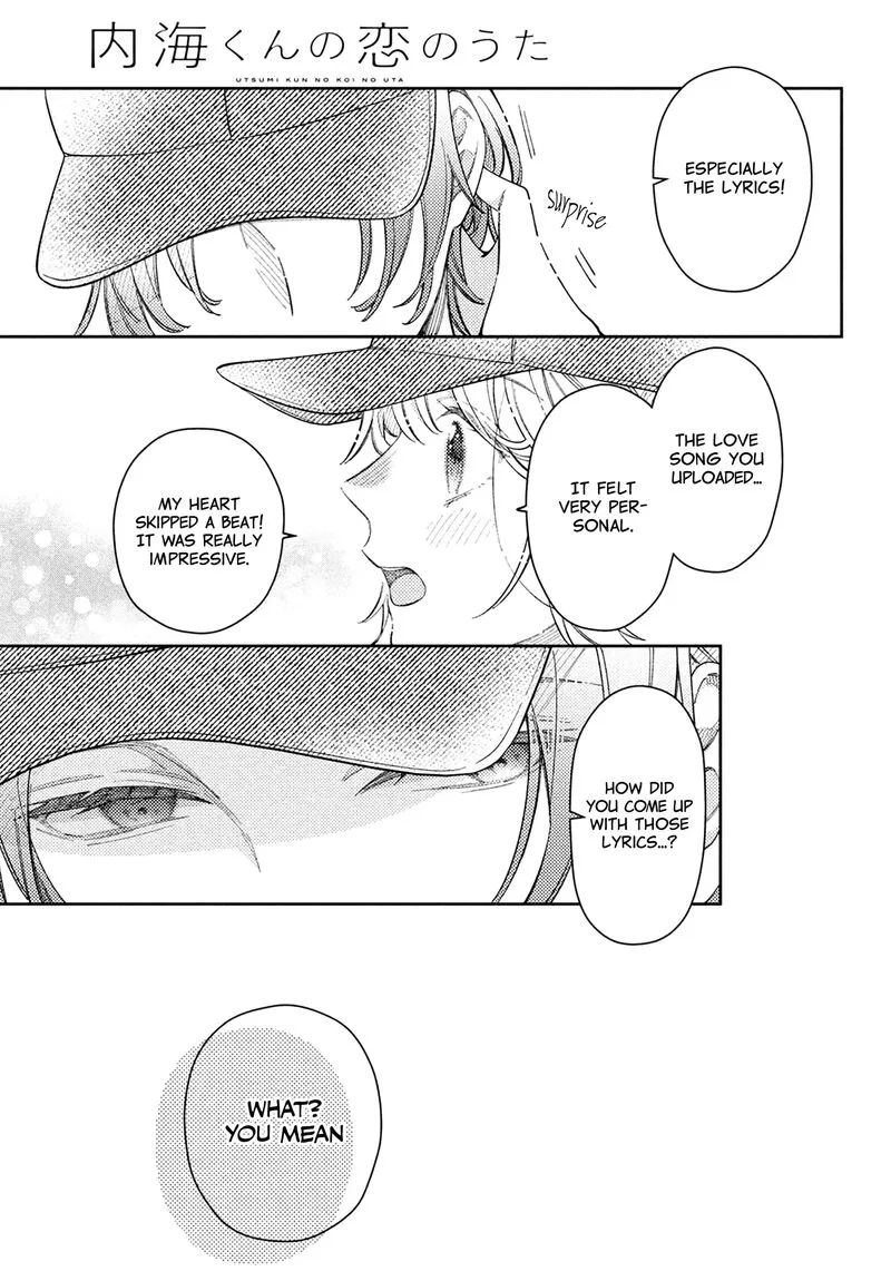 Utsumi-kun no Koi no Uta Chapter 9 page 37