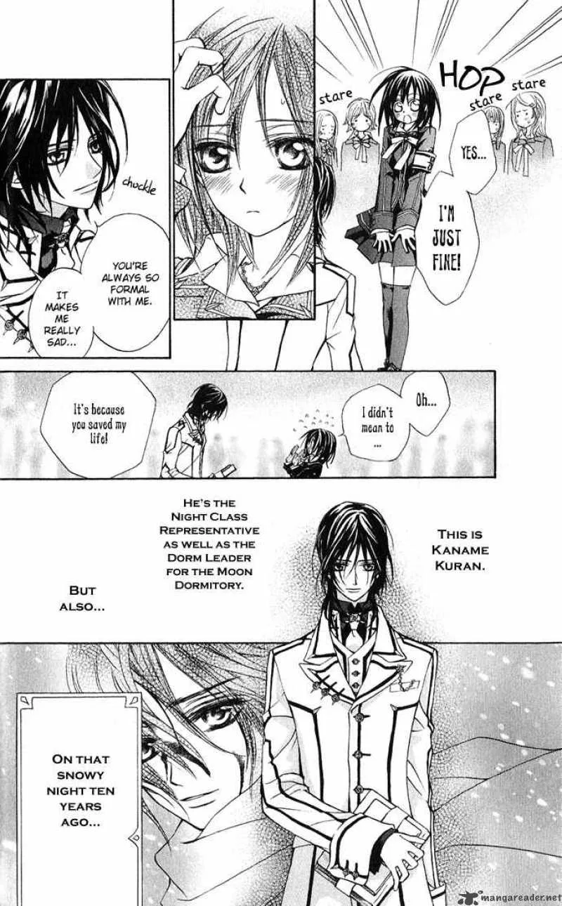 Vampire Knight Chapter 1 page 15