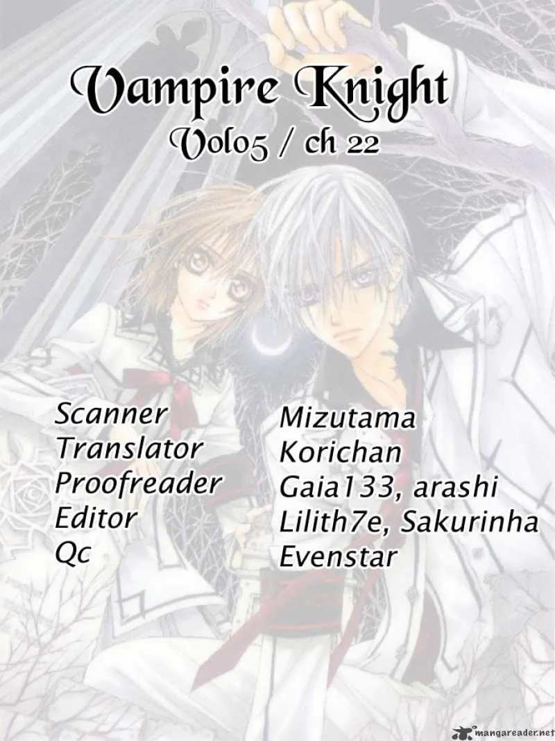 Vampire Knight Chapter 22 page 1