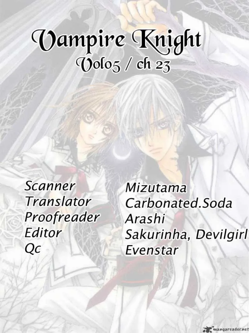 Vampire Knight Chapter 23 page 1
