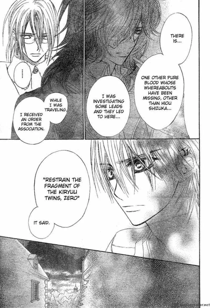 Vampire Knight Chapter 37 page 28