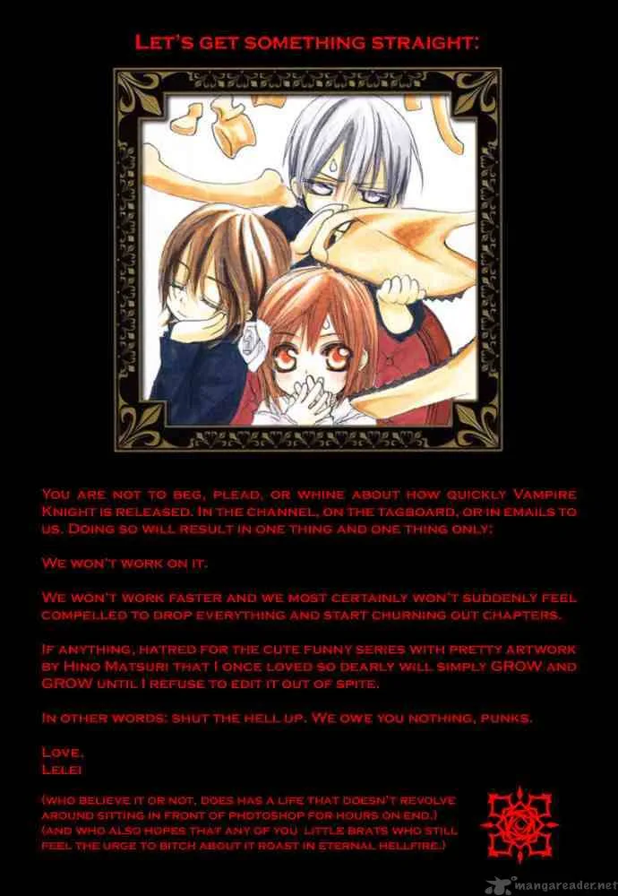 Vampire Knight Chapter 4 page 34