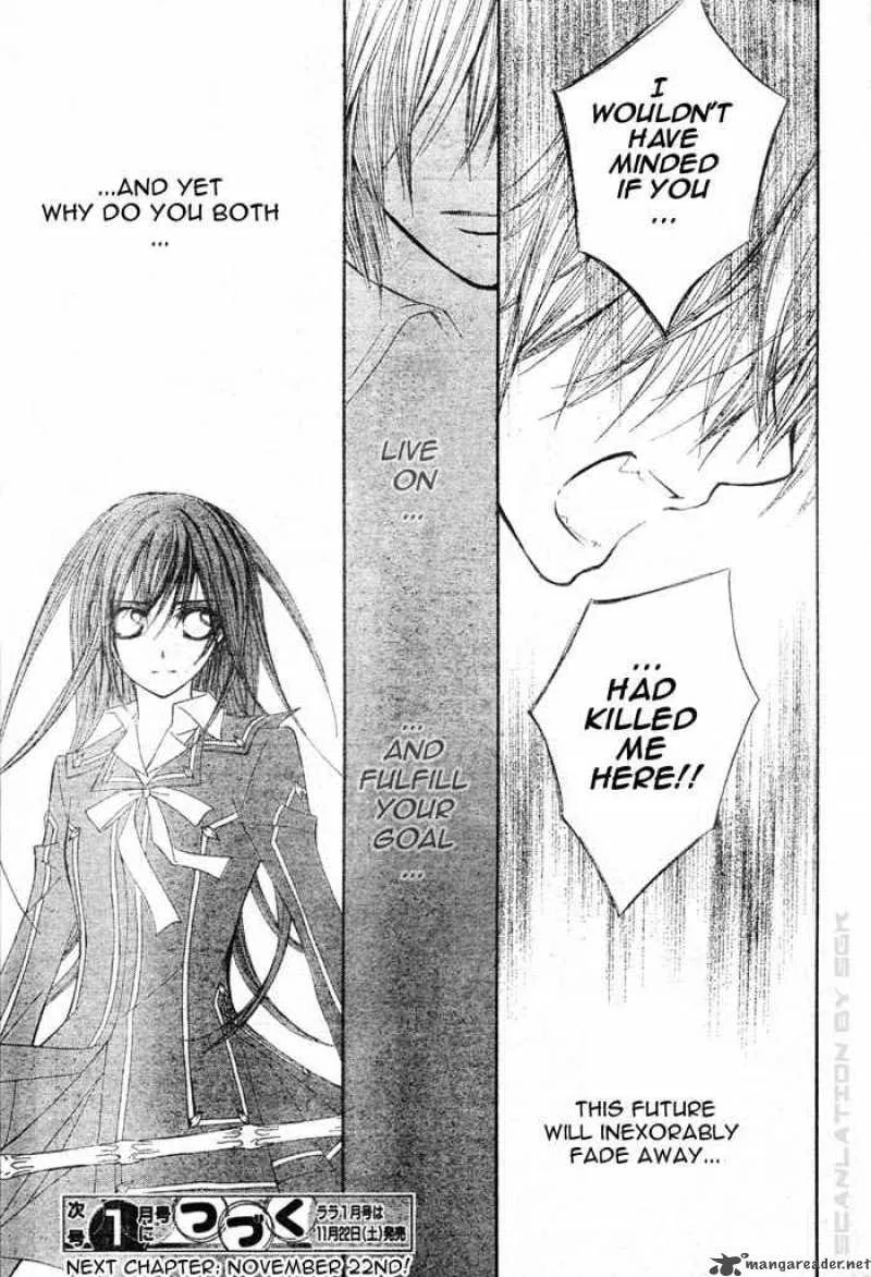 Vampire Knight Chapter 44 page 35