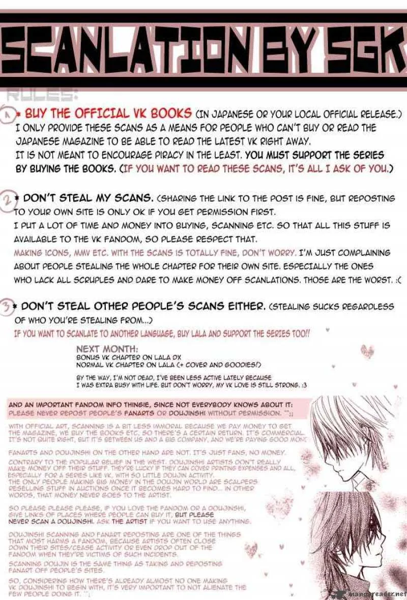 Vampire Knight Chapter 49 page 38