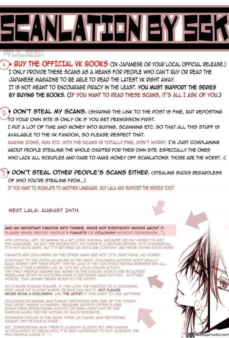 Vampire Knight Chapter 52 page 38