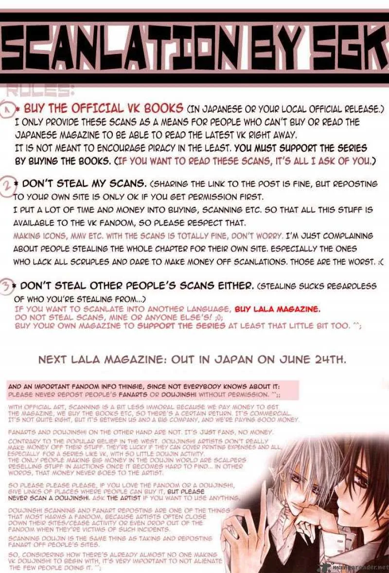 Vampire Knight Chapter 61 page 31