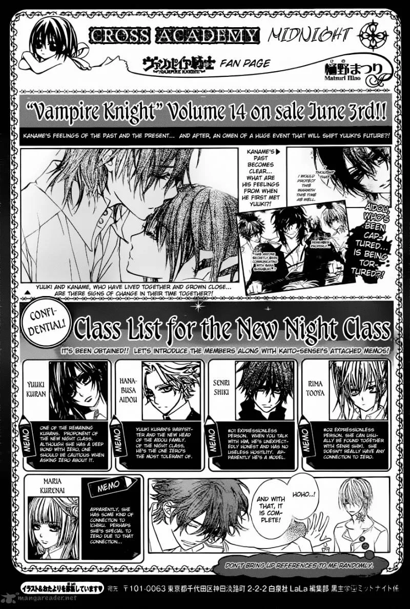 Vampire Knight Chapter 71 page 32