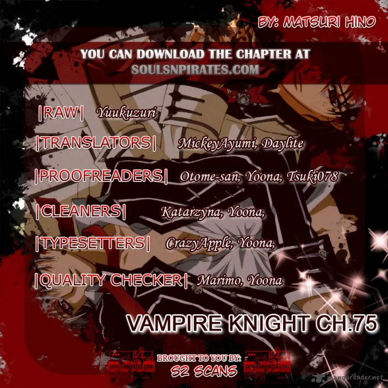 Vampire Knight Chapter 75 page 1