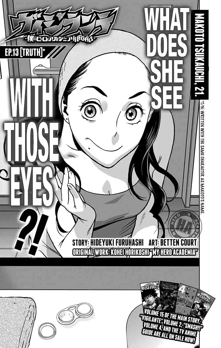 Vigilante: Boku no Hero Academia Illegals Chapter 16 page 1