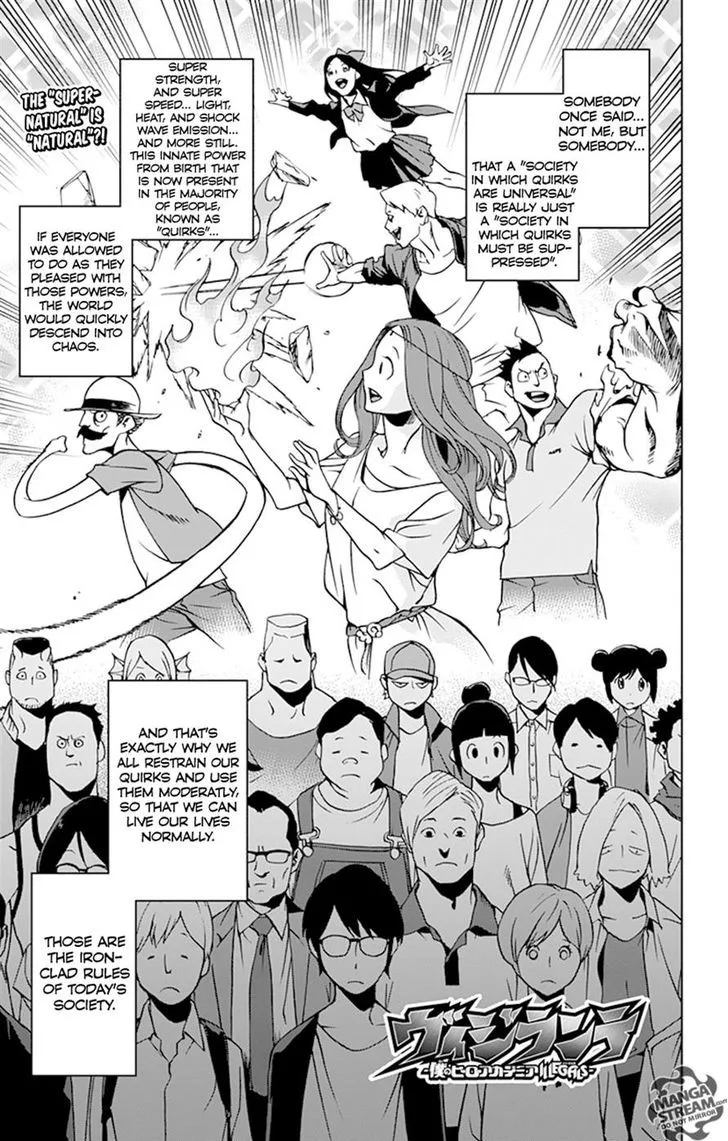 Vigilante: Boku no Hero Academia Illegals Chapter 3 page 1