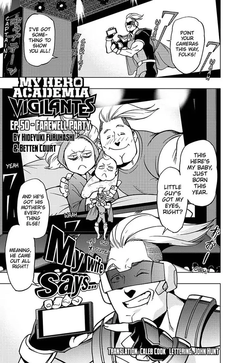 Vigilante: Boku no Hero Academia Illegals Chapter 50 page 1