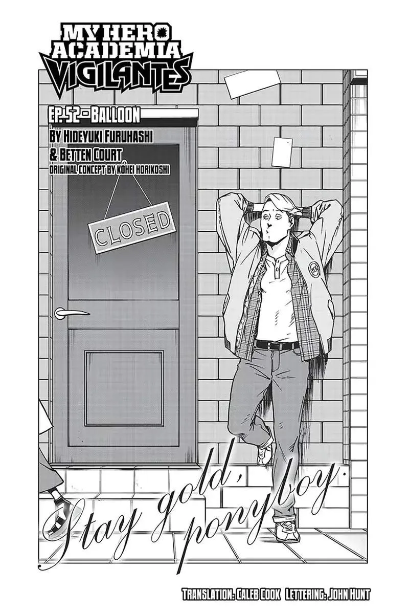 Vigilante: Boku no Hero Academia Illegals Chapter 52 page 1