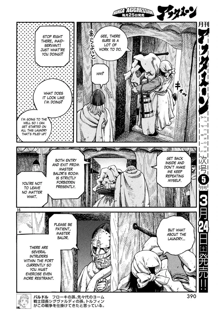 Vinland Saga Chapter 147 page 16