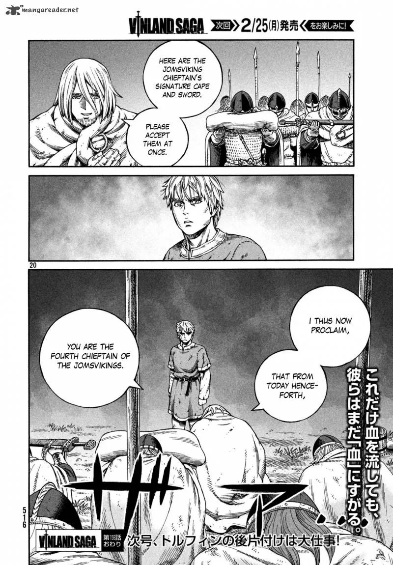 Vinland Saga Chapter 158 page 20
