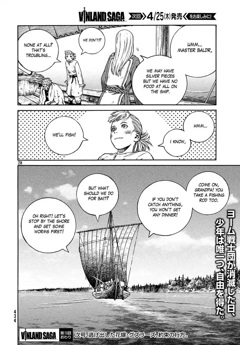 Vinland Saga Chapter 159 page 28