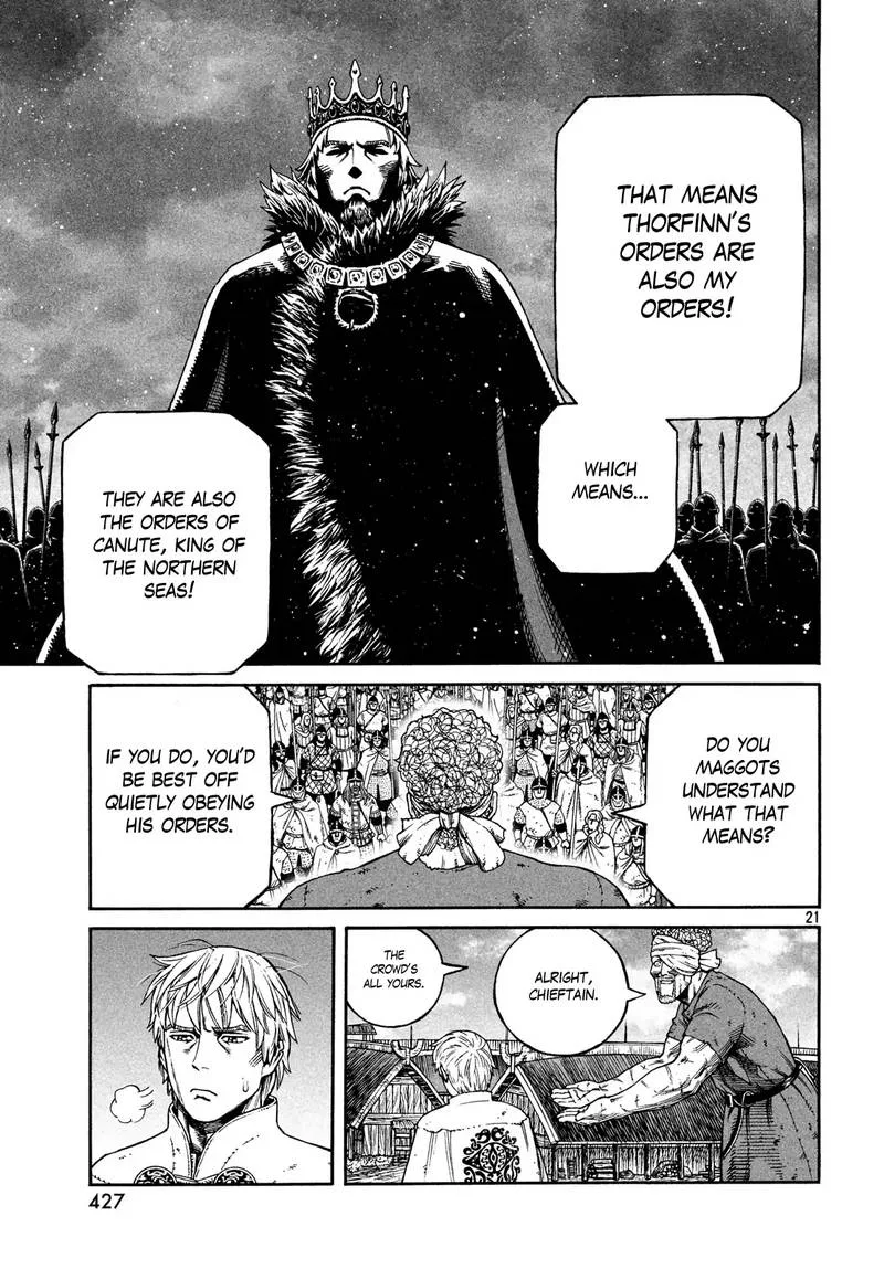 Vinland Saga Chapter 159 page 21