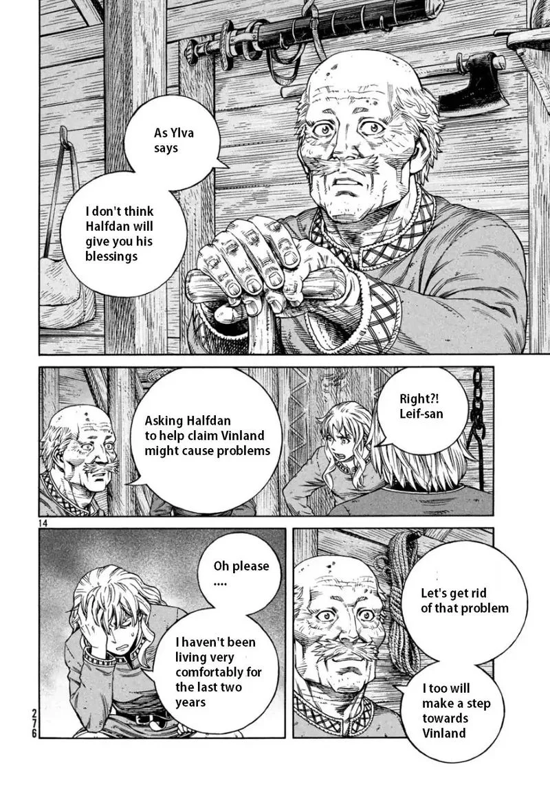 Vinland Saga Chapter 166 page 14