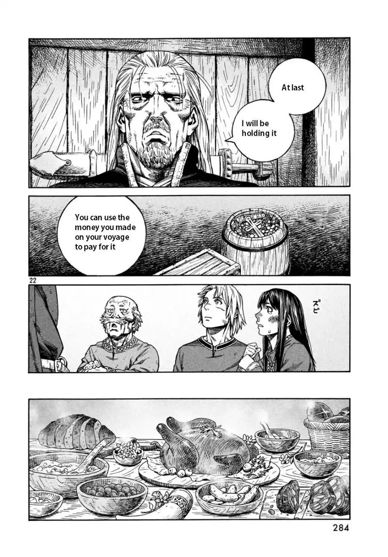 Vinland Saga Chapter 166 page 22