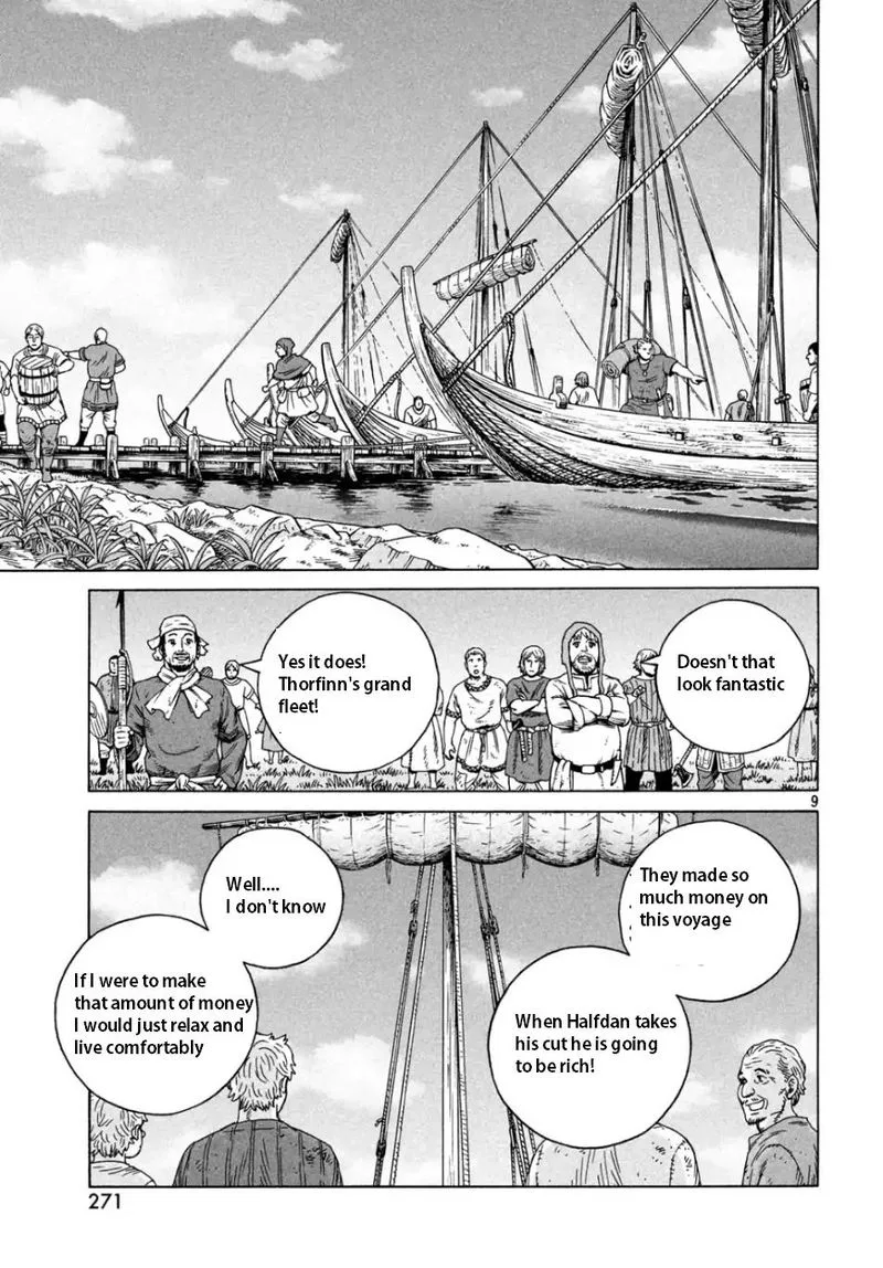 Vinland Saga Chapter 166 page 9