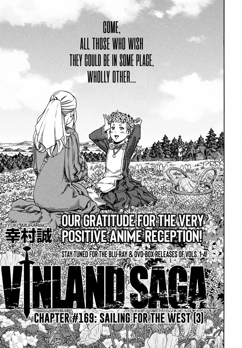 Vinland Saga Chapter 169 page 1