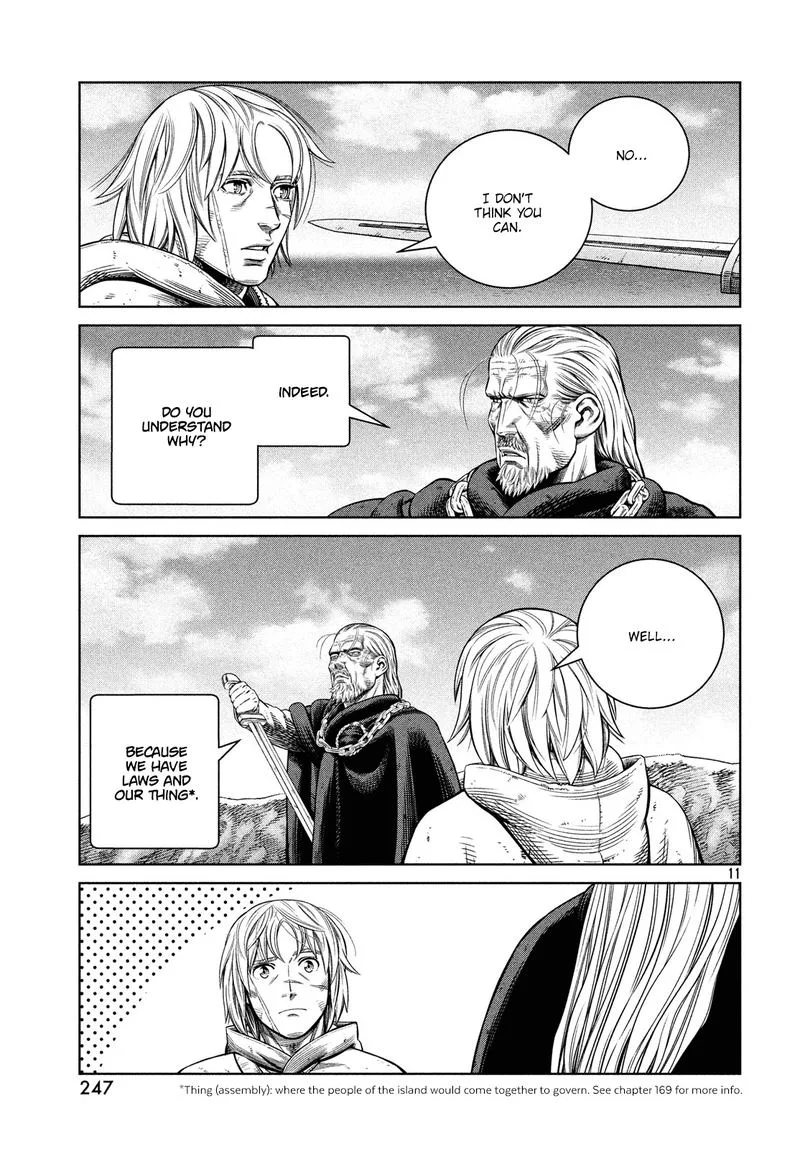 Vinland Saga Chapter 173 page 11