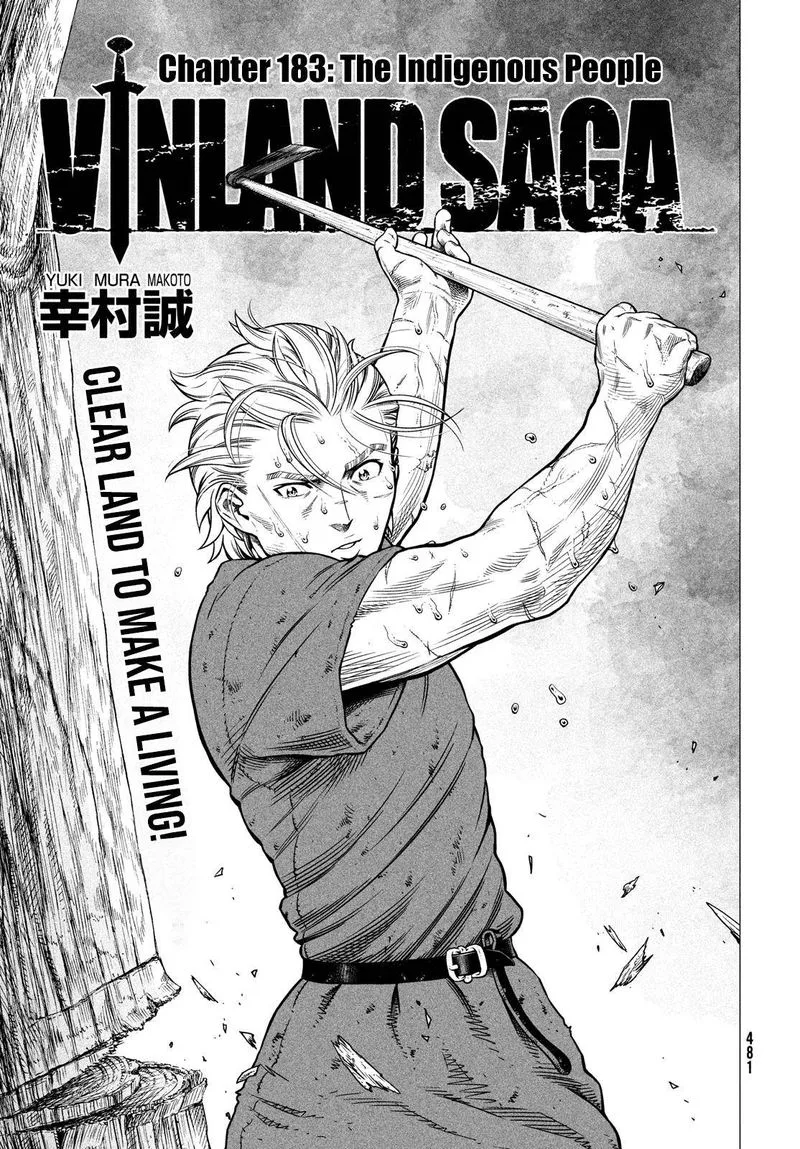 Vinland Saga Chapter 183 page 1