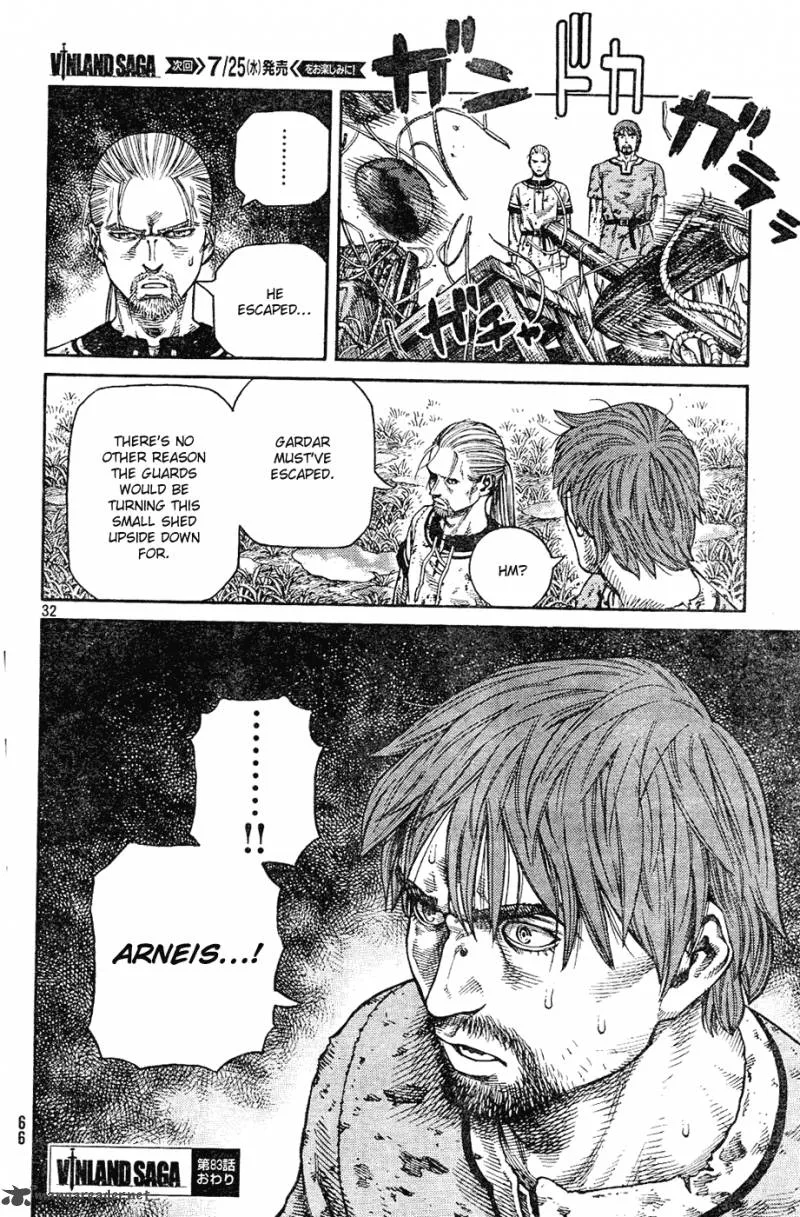 Vinland Saga Chapter 83 page 32