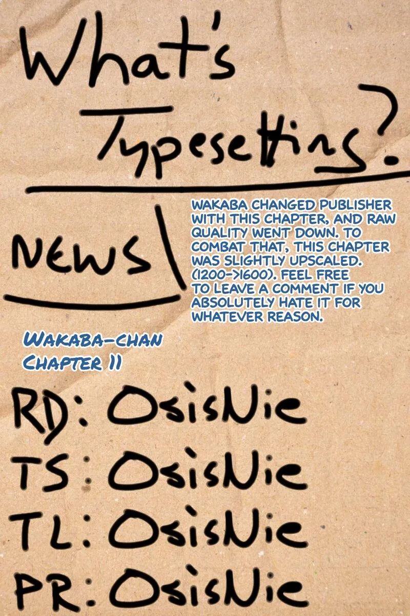 Wakaba-chan wa Wakarasetai Chapter 11 page 11