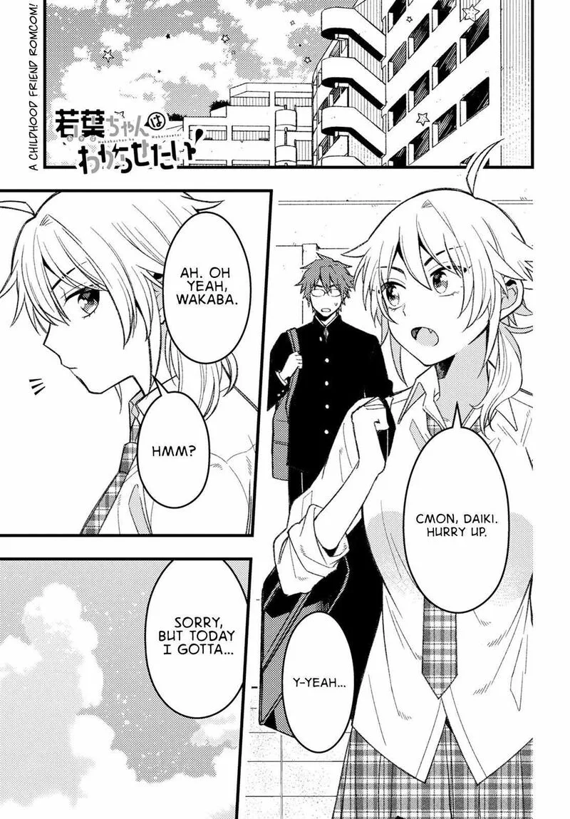 Wakaba-chan wa Wakarasetai Chapter 6 page 1