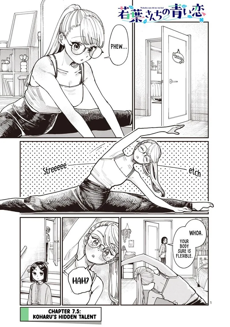 Wakaba San Chi no Aoi Koi Chapter 7.5 page 1
