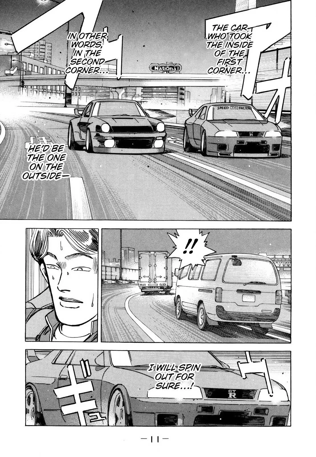 Wangan Midnight Chapter 118 page 11