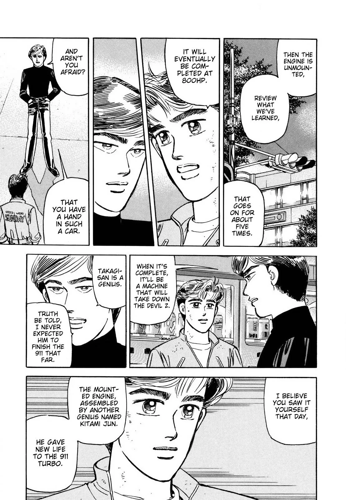 Wangan Midnight Chapter 121 page 12